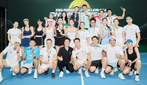 Cựu thành viên 365- Tronie Ngô lên ngôi vô địch tại Celebrity Pickleball Championship