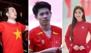 Hòa Minzy và dàn sao Việt nhắn gửi xúc động đến U.23 Việt Nam