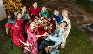 Duy Khánh rủ rê Jun Phạm, BB Trần, Thiên Minh tham gia phim Tết