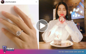 Như lời đồn: Phạm Hương chính thức xác nhận đã đính hôn, khoe nhẫn kim cương vào ngày Valentine.