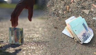 Đi ngoài đường vô tình nhặt được tiền rơi là may mắn hay xui xẻo?