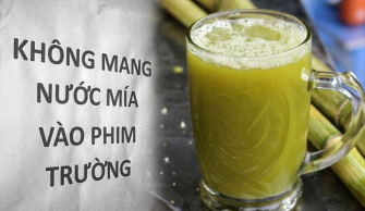 Nước mía món đồ uống quen thuộc với người Việt nhưng là đồ cấm kỵ với giới nghệ sĩ?