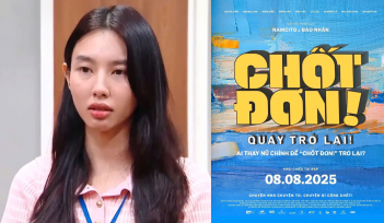 Nàng hậu Nguyễn Thúc Thuỳ Tiên bị “xóa sổ” khỏi phim điện ảnh “Chốt đơn”