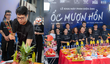 Đạo diễn Đinh Tuấn Vũ chính thức trở lại màn ảnh rộng với dự án điện ảnh 'drama' - kịch tính 'Ốc Mượn Hồn'