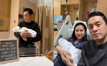 Lam Trường đón con thứ 2 cùng bà xã kém 17 tuổi, tiết lộ luôn tên bé vô cùng ý nghĩa