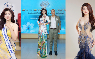 Trần Thị Mỹ Linh đại diện Việt Nam thi Hoa hậu Môi Trường Quốc Tế tại Philippines 2025