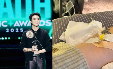 SOOBIN nhập viện phẫu thuật