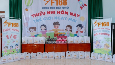 Khi Yêu Thương Được Gieo Mầm Từ Trái Tim – Hành Trình Đặc Biệt Của F168 Tại Phú Yên