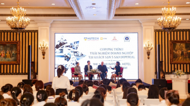 Sinh viên Quản trị khách sạn HUTECH: Học từ trải nghiệm thật - Bứt phá trong môi trường 5 sao