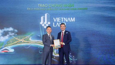 Đại lý chiến lược Vinhomes Green Paradise: Vietnam Land khẳng định vị thế tiên phong