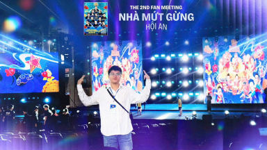 Dấu ấn bùng nổ trong đêm nhạc Nhà Mứt Gừng tại Hội An - Đạo diễn ánh sáng Nguyễn Trung Quý