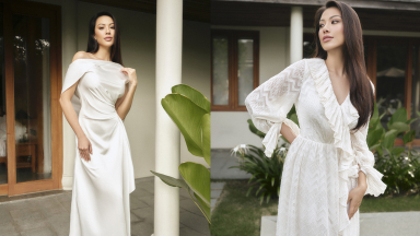 Á hậu Kim Duyên ngọt ngào, đầy nữ tính trong BST mới của NTK Lê Thanh Hòa