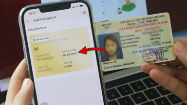 Kể từ 2/2025: Thời hạn dài nhất, ngắn nhất của bằng lái xe cập nhật VNeID, người dân cần biết