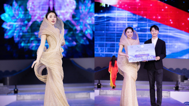 Phùng Thanh Hằng chiến thắng ‘Best Fashion’ tại Hoa hậu Biển Đảo Việt Nam 2025