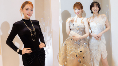 Thảm đỏ mở màn Vietnam Couture Fashion Week 2025: Mỹ nhân showbiz đọ sắc