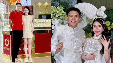 Cầu thủ U23 Việt Nam bí mật cưới cô chủ tiệm vàng: Tình yêu từ năm 17 tuổi cùng cái kết viên mãn