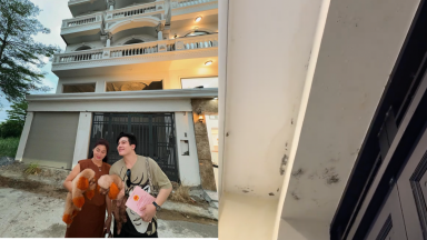 Biệt thự triệu đô của TikToker 24 tuổi liên tục gặp sự cố: Thấm dột, máy lạnh hư, cư dân mạng xôn xao