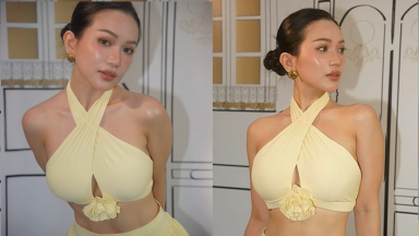 Sĩ Thanh bị chê “ăn mặc lố” trên sân pickleball