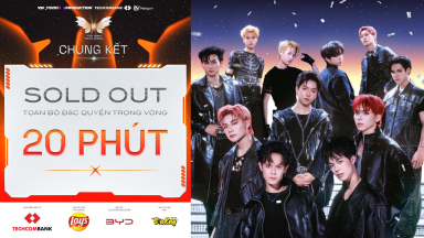 Sold out toàn bộ vé đặc quyền Chung kết Tân Binh Toàn Năng 2025