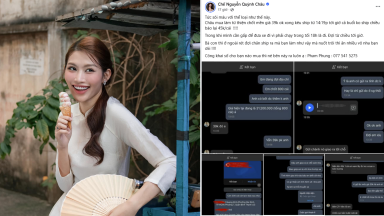 Á hậu Quỳnh Châu bức xúc khi mua hàng cứu trợ gặp người bán thiếu uy tín: “Tức sôi máu với thể loại này!”