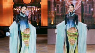 Phương Linh tỏa sáng, lọt Top 5 “Best in Ao Dai” tại Best of Vietnam mùa 2