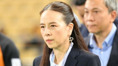 Madam Pang có phản ứng “căng” sau trận thua cay đắng của U22 Thái Lan, chỉ nói 3 từ đầy đau lòng