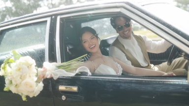 Đoàn Minh Tài tung ảnh cưới cùng bà xã Sunny Đan Ngọc sau 6 năm gắn bó