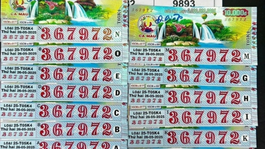 Người đàn ông 'chung thủy với số 72' trúng 13 tờ vé số độc đắc