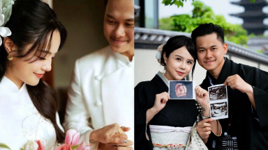 Thái Trinh thông báo tin vui mang thai con đầu lòng với chồng thiếu gia kém 6 tuổi