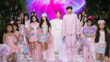 NTK Ada Anh Trương gây ấn tượng với bộ sưu tập “Pink League” tại Destination Runway Fashion Week 2025