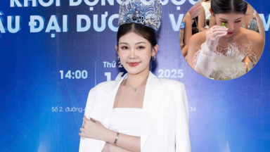 Hơn 1 triệu người phải xem lại lần 2 khoảnh khắc nhỏ mắt của Hoa hậu Đại dương vì thấy sai sai
