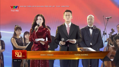 Nữ BTV VTV1 gây sốt ngày Đại lễ Quốc khánh: Hóa ra là gương mặt quen thuộc 18 năm qua