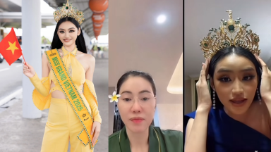 Hoa hậu Yến Nhi gây tranh cãi vì thái độ thiếu chuyên nghiệp khi livestream