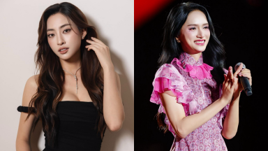 Phản ứng Hương Giang khi Hoa hậu Lương Thuỳ Linh xin lỗi