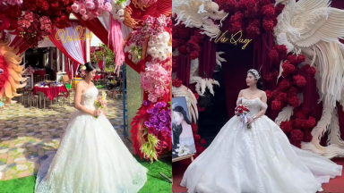 Hai đám cưới hy hữu cách nhau vài bước chân, khách mời “bối rối” sợ ngồi nhầm mâm