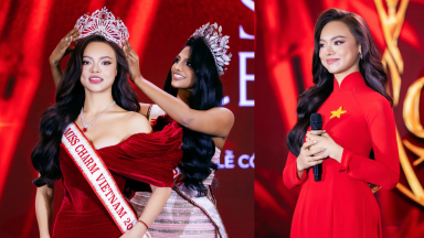 Mai Ngô chính thức nhận sash đại diện Việt Nam, sẵn sàng chinh phục Miss Charm 2025