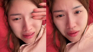 MC Thanh Thanh Huyền bật khóc nức nở khi trở về từ vùng lũ