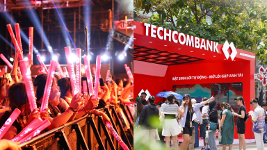 Chuyển mình đột phá: Techcombank kiến tạo 'Lãnh địa cảm xúc' từ sân khấu giải trí đến đề cử FChoice 2025