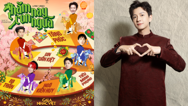 Ngô Kiến Huy, BB Trần cùng dàn nghệ sĩ hội ngộ trong tiết mục mở màn Gala Nhạc Việt 2026