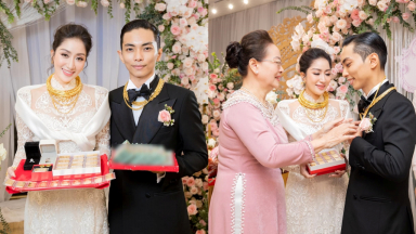Khánh Thi - Phan Hiển chia sẻ lại ảnh đính hôn sau hơn 1 năm kết hôn, tiếp tục làm đám cưới?