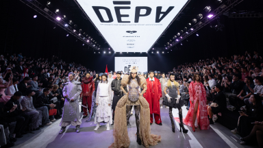 Minh Tú “gây bão” khi hóa thân thành hình tượng người mẹ trong phần mở màn tại DEPA Fashion Show 2025