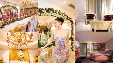 MisThy “lạc lối” trong biệt thự Ngọc Thanh Tâm: Nhà đẹp như cung điện, chị chủ lại còn dễ thương hết nấc