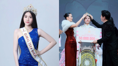 Học trò Xuân Lan đăng quang Quán quân Siêu mẫu Teen Toàn cầu 2025