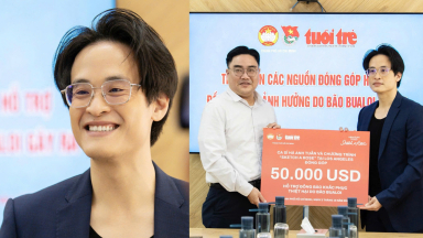 Hà Anh Tuấn ủng hộ hơn 1,3 tỷ đồng hỗ trợ đồng bào vùng lũ