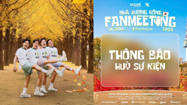 Fan meeting của Nhà Xương Rồng tại Seoul bất ngờ bị hủy