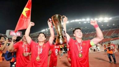 Đội tuyển Việt Nam tăng hạng FIFA nhờ vô địch AFF Cup