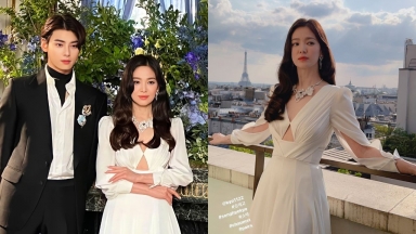Song Hye Kyo sánh đôi bên trai trẻ: Gây sốt CĐM nhờ visual bùng nổ trời Âu