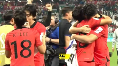 Xôn xao clip 'khóa môi' 3 triệu view của 2 cầu thủ Hàn Quốc sau chiến thắng Bồ Đào Nha tại World Cup