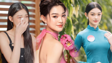Mỹ nhân 'búp bê sống' tại Hoa hậu Việt Nam 2022 có tuổi thơ cơ cực, từng muốn bỏ học vì nhà nghèo