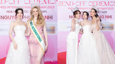 'Thần tiên tỷ tỷ' Phương Nhi đọ sắc cùng 'búp bê sống' nước Đức, nhan sắc ai cũng xuýt xoa